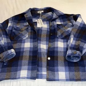 Blue/Brown Plaid Jacket